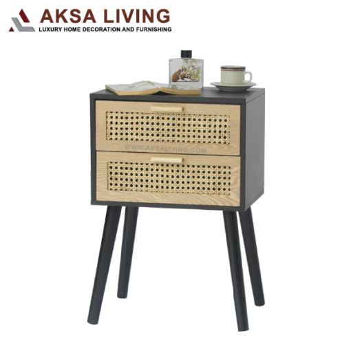 harvey side table, aksa living furniture, luxury home furniture