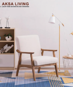 richard accent chair, aksa living furniture, luxury furniture decor