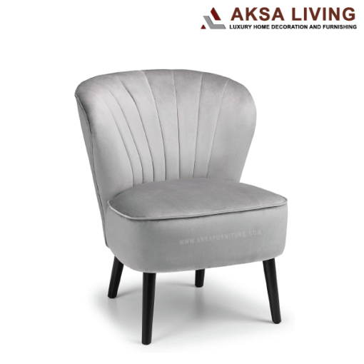 mathew accent chair, aksa living furniture, luxury furniture decor