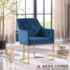 marylin accent chair, aksa living furniture, luxury furniture decor