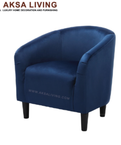 matheus accent chair, aksa living, luxury furniture decor