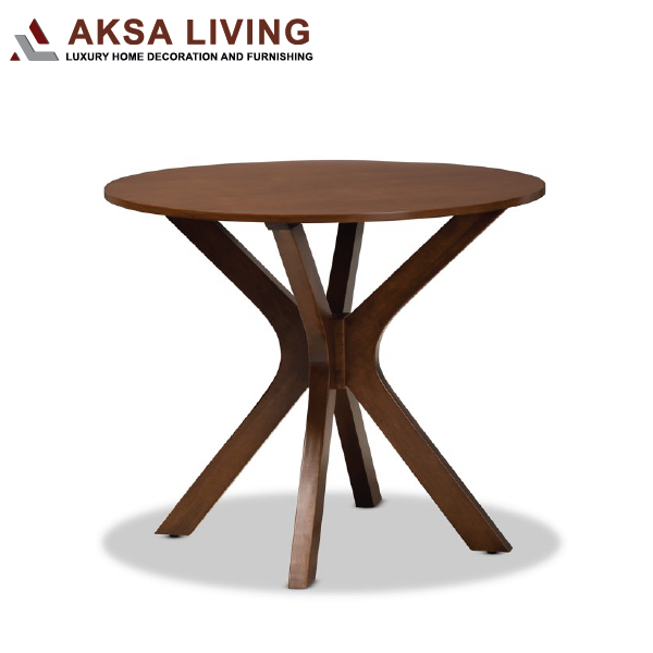 arfa brown dinning table, aksa living, luxury furniture decor