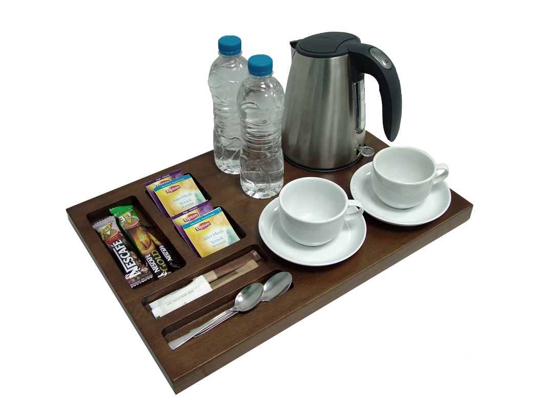 welcome amenity tray