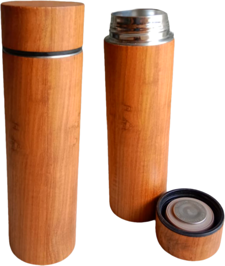 wooden thermos